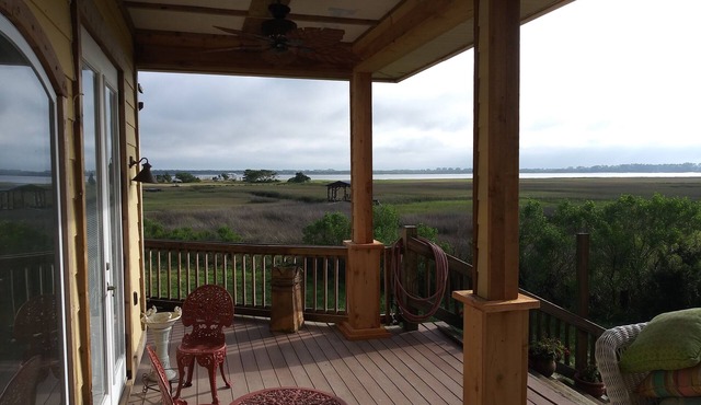 Susie's Seaside Sanctuary is perfect for the nature lover, yet elegant inside.