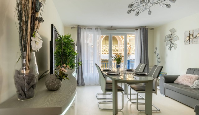 Swan - Appartement avec balcon proche plage Mers-les-Bains