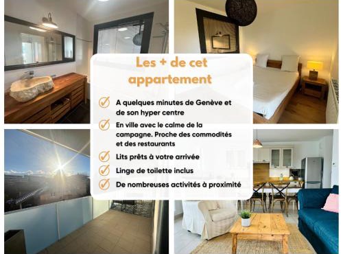 Sweet & Charm for this cozy appt in Saint-Julien