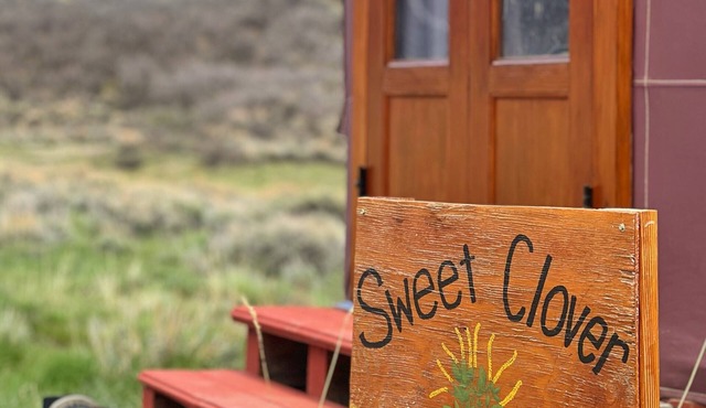 "Sweet Clover" - Yurts at Poncha Pass. A dark sky place to see the Milky-way.