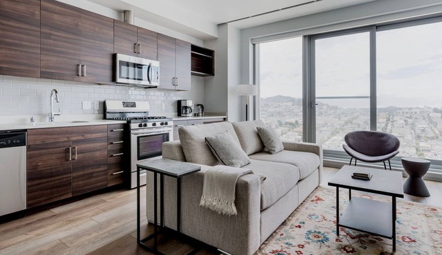 Sweet Hayes Valley 1BR w/Pool, Spa, Gym, Sports & A/C, by Blueground