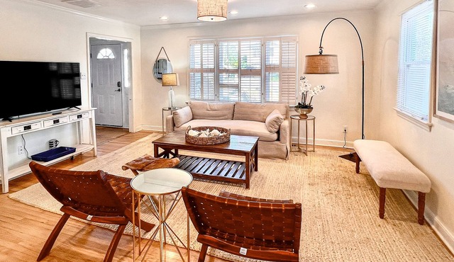 Sweet Home Near Croatan Beach & Boardwalk with Deck, WiFi, Bikes - 2 Dogs OK
