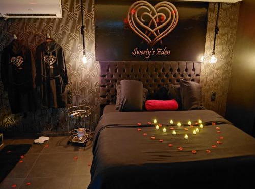 Sweety's Eden Jacuzzi - Jacuzzi privé Sauna Cinéma room Jardin - Terrasse centre-ville