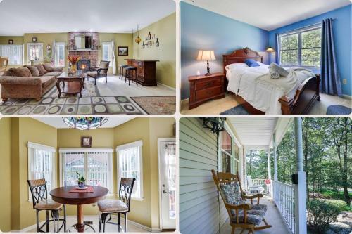 Swiftwater 4BR Home with Fireplace & Backyard