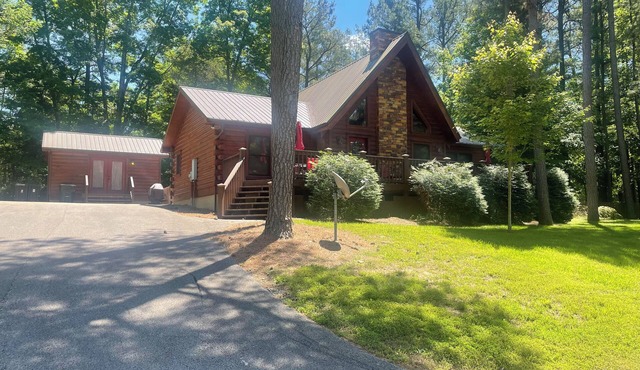 Swiftwater-Secluded Log Cabin-Falls Of Rough nnPrivate and Peacefulnn