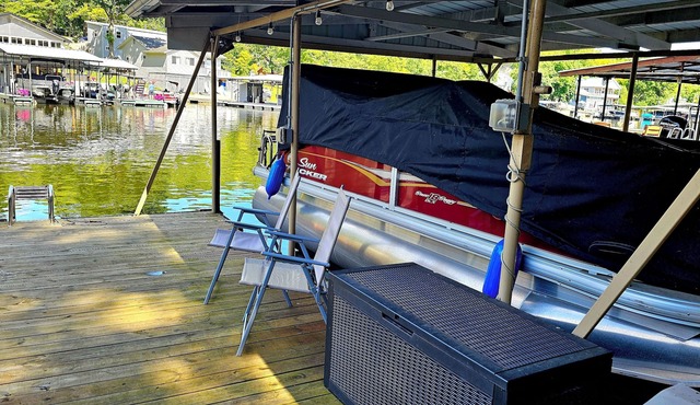 Swim and Fish in the Lake, Relax in the House! You Can Have It All.