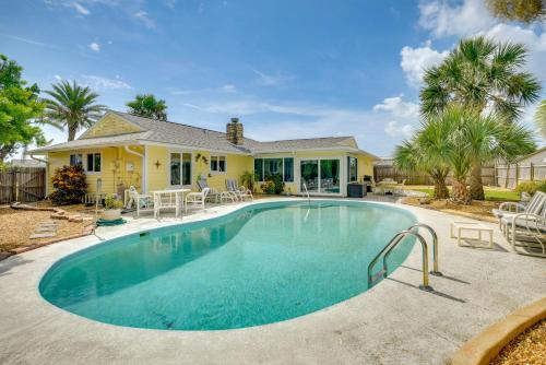 Swim, Fish & Walk to Shore: Ormond Beach Home!