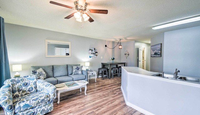 Swim, Golf & Dine: Condo by Cherry Grove Beach!