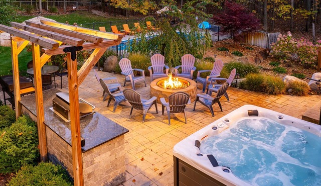 Swimming in the Sunset