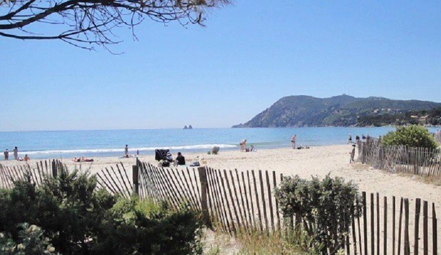 Swimming pool, barbecue, beach