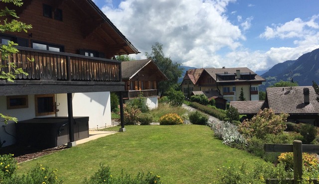 Swiss Chalet With Breathtaking Views of the Alps and the Rhone Valley
