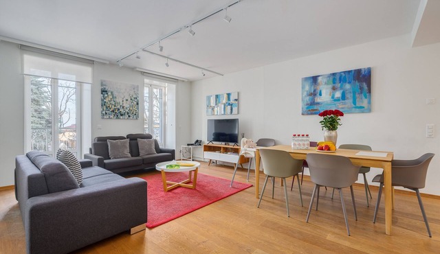 Swiss Hotel Apartments-Montreux Montreux First Floor Three Bedroom Grand Rue - Swiss Hotel Apartments