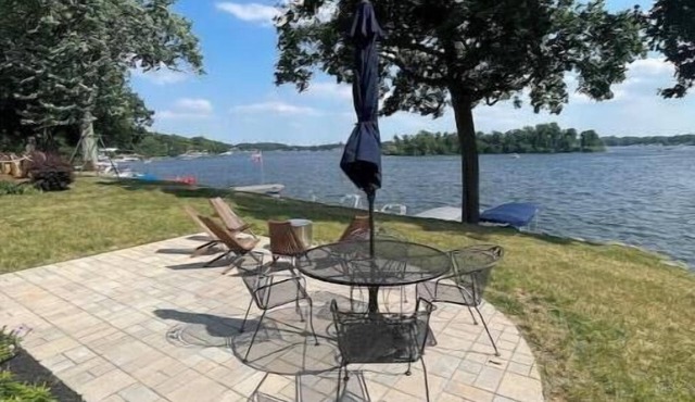 "Sycamore Alley" on Webster Lake