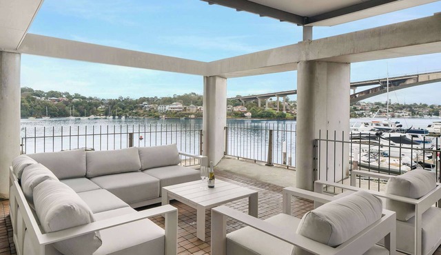 Sydney Harbour-Front Home With Views & Parking