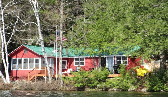 Sylvan Lodge A secluded lake front family cabin in the Adirondack Mountains