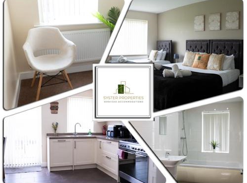 Syster Properties Leicester LE3 Comfy Casa Stay with Free Parking in Quiet Area