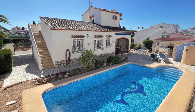 T-1123, Dolphin, villa in Els Poblets with private pool