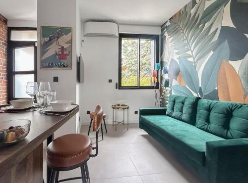 T1 103 eaux claires, Premium, clim, Garage privé