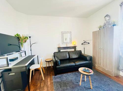 T1 cosy bien équipé, wifi, centre d'Angers avec Vayny