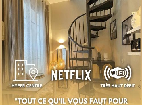 T1 Duplex Cosy - Notre-Dame - Netflix