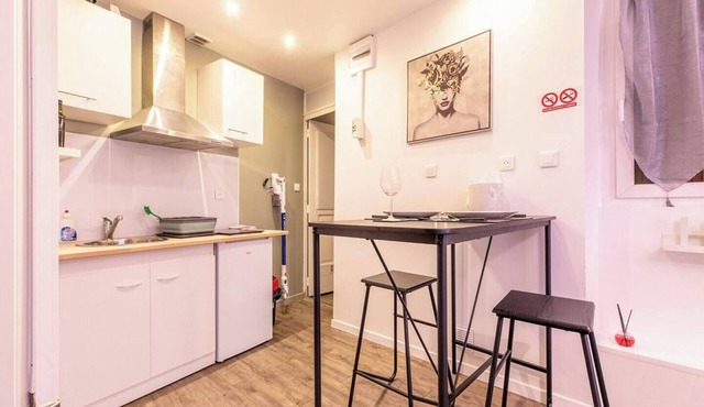 T1 with terrace near the spa