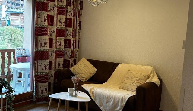 T2 apartment for 4 people, in the center, at the foot of the slopes