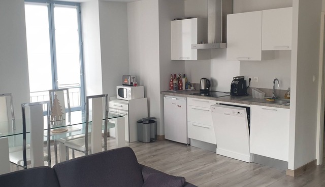 T2 apartment 45 m² in the city center