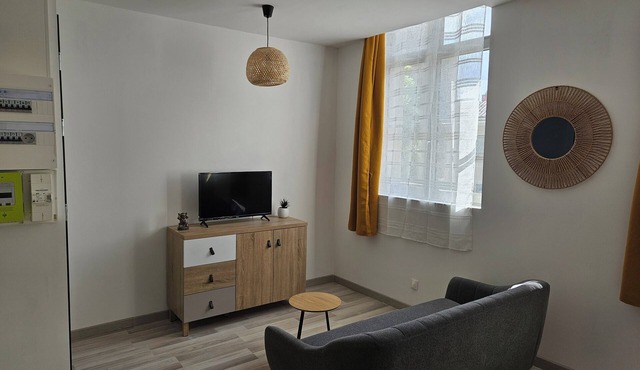 T2 apartment 5 minutes walk from station and town center