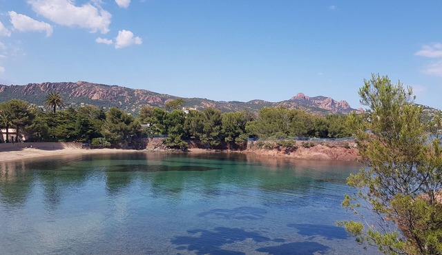 T2 apartment at the foot of the Estérel and the beaches