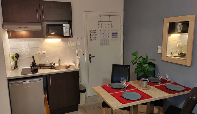 T2 Balcon Dans Résidence Avec Piscine D80