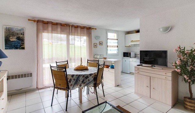 T2 cabin 6 pers, garden, parking