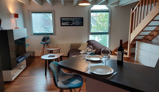 T2 city center with parking and quiet