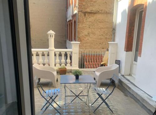 T2 Climatisé - with AC - Private Terrace - Centre Toulouse