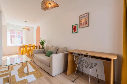 T2 confortable et bien équipé proche métro