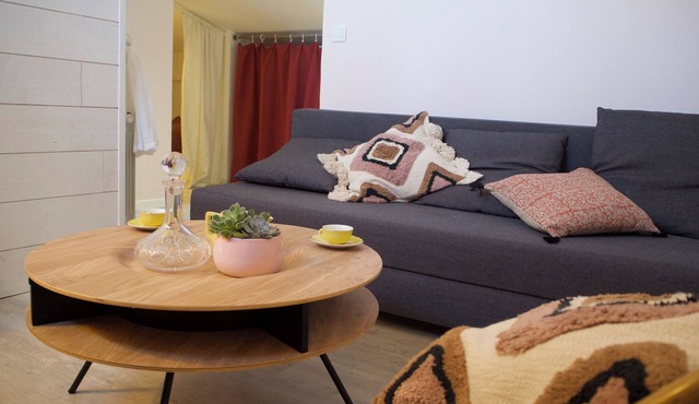 T2 Cosy Calme Clair Déco Scandinave 2mn de la Gare à Pied