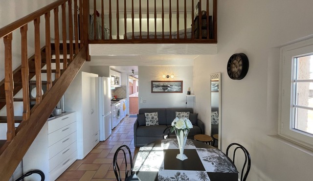 T2 duplex 4*, renovated, facing the beach Nartelle.Clim/wifi fiber