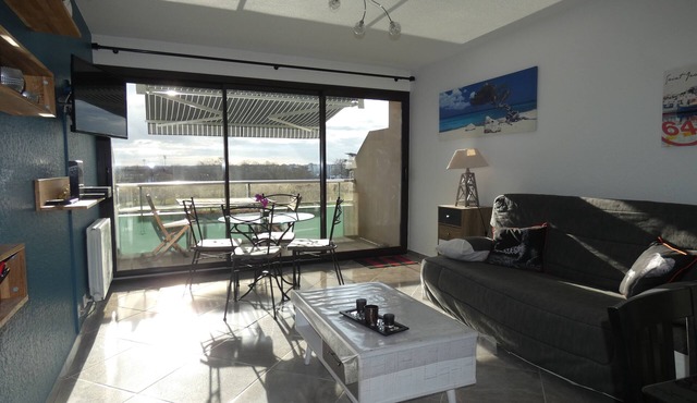 T2 furnished apartment, Rives de l'Adour