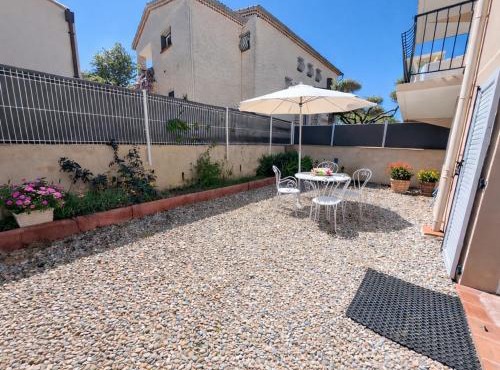 T2 grande terrasse parking plages