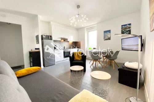 T2 Hyper cosy Plage et port à pieds