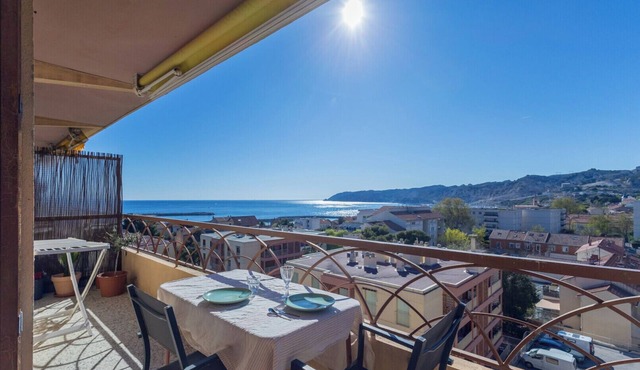 T2 L’Estaque - Vue mer - Balcon - 2 pers - Parking