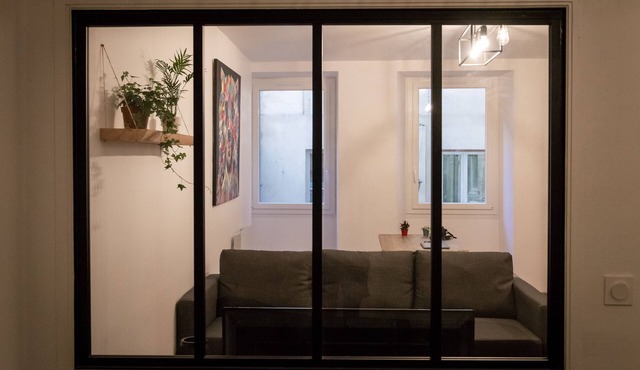 T2 modern hypercentre 40m2, cathedral