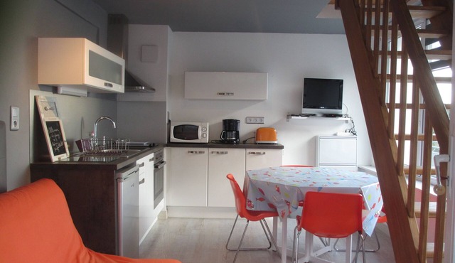 T2 sea view, walking distance to the beach, parking - Kerfany-les-Pins