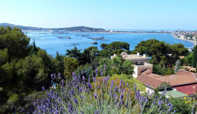 T2 Tamaris air-conditioned, rated 3 *, swimming pool, magnificent sea view, quiet location