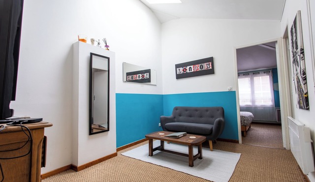 🔥 T2 Toulouse Centre St Cyprien Queen Size bed, air conditioning, terrace, quiet, comfort