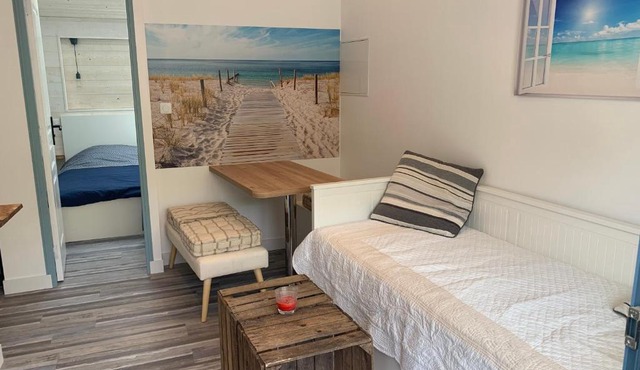 T2 vue sur le parc proche mer et île de ré