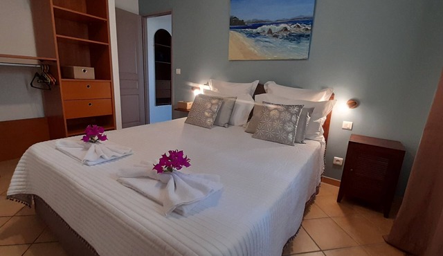 T2 with GARDEN (N°4) - 2 minutes from the beach -Very BEAUTIFUL SEA VIEW