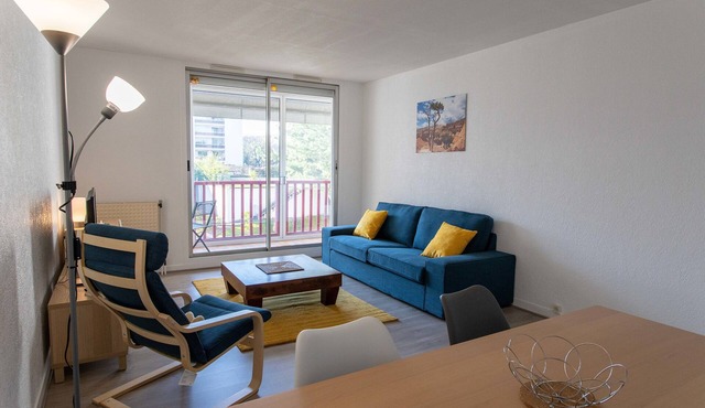 T3 3* apartment in the heart of Anglet, a few minutes from the beaches