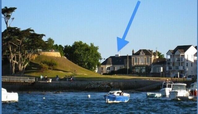 T3 4/5 Pax ON THE GROUND FLOOR, BY THE SEA, EVERY WALK OR BIKE, PARKING, WIFI