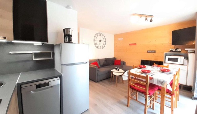 T3 6 pers à St-Lary-Soulan avec balcon, wifi et parking - FR-1-457-318