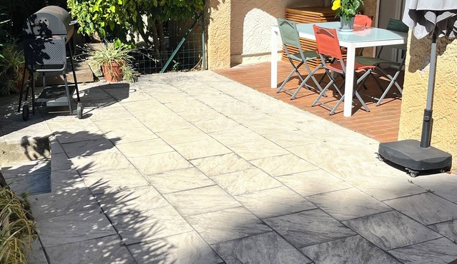 T3 air-conditioned apartment, terraces, 350m from the beach, possibility of private SPA